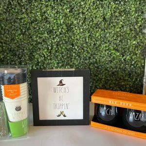Rae Dunn Halloween witch bundle